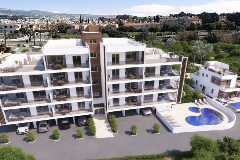 3 dormitorios Apartment en Paphos, Cyprus No. 38091 1