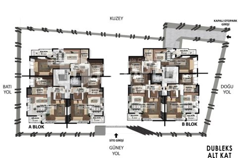 Квартира с 6 комнатами в Муратпаша, Турция №22270 16