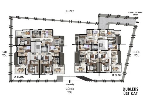 6 rooms Appartement à Muratpasa, Turkey No. 22270 17