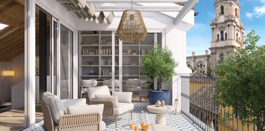 2 chambres Appartement à Malaga, Spain No. 90674