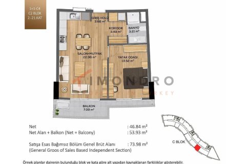 2+1 Appartement à Bueyuekcekmece, Turkey No. 17999 27