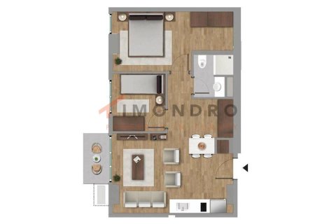 2+1 Appartement à Kâğıthane, Turkey No. 18004 15