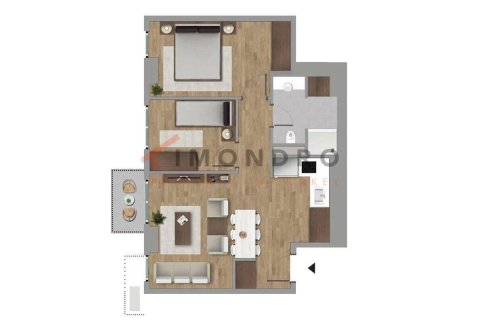 2+1 Apartment in Kâğıthane, Turkey No. 18004 18