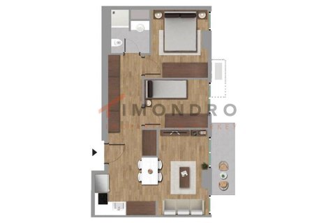 2+1 Appartement à Kâğıthane, Turkey No. 18004 17