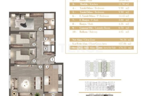 2+1 Apartment in Istanbul, Turkey No. 17400 16