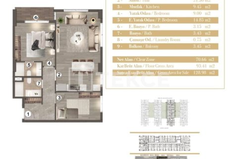 2+1 Apartment en Istanbul, Turkey No. 17400 18