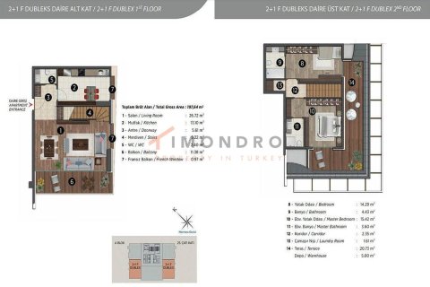 2+1 Apartment en Kartal, Turkey No. 17369 3