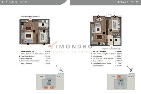 2+1 Apartment en Kartal, Turkey No. 17369 18