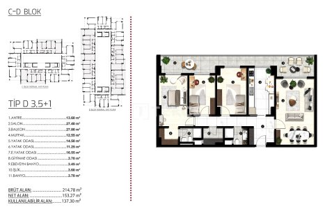 4+1 Apartment in Bursa, Turkey No. 20522 29