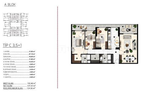 4+1 Apartment in Bursa, Turkey No. 20522 30