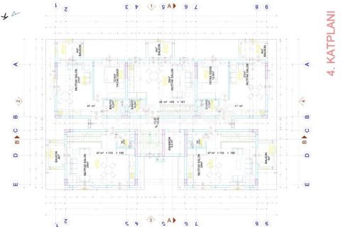 Пентхаус 4+1 в Газипаша, Турция №12183 10