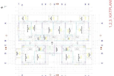 Пентхаус 4+1 в Газипаша, Турция №12183 9