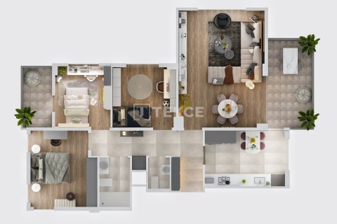 3+1 Appartement à Aksu, Turkey No. 12817 15