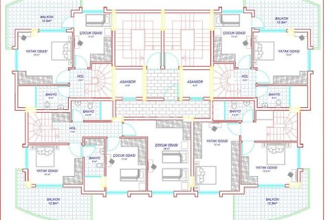 2+1 Penthouse à Alanya, Turkey No. 21683 8