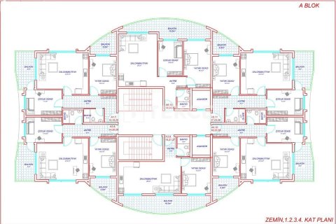 Пентхаус 2+1 в Аланья, Турция №21683 3