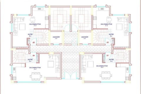 2+1 Penthouse à Alanya, Turkey No. 21683 7