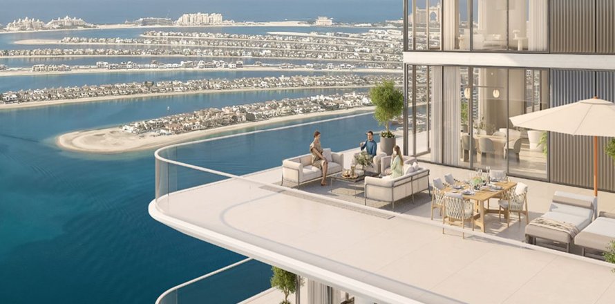 Квартира с 2 спальнями в EMAAR Beachfront, ОАЭ №7969