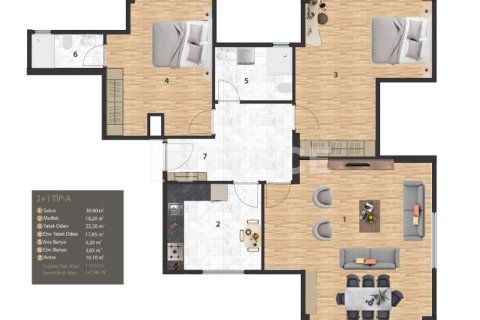 4+1 Apartment en Istanbul, Turkey No. 12629 4