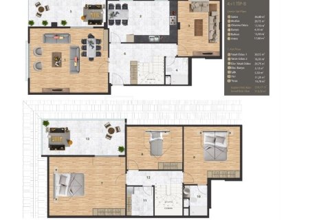 4+1 Appartement à Istanbul, Turkey No. 12629 5