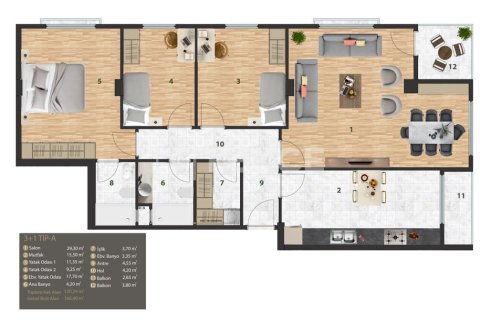 2+1 Apartment en Istanbul, Turkey No. 12627 18