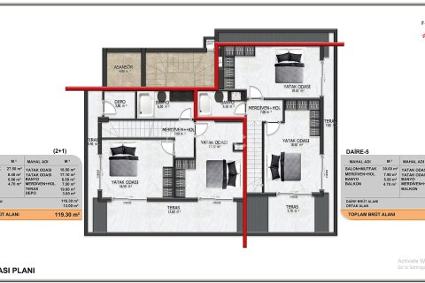 2+1 Appartement à Alanya, Turkey No. 21062 30