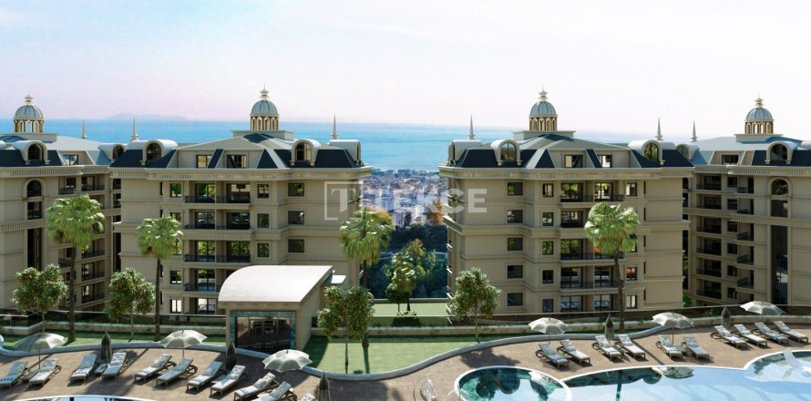 3+1 Apartment en Alanya, Turkey No. 12284