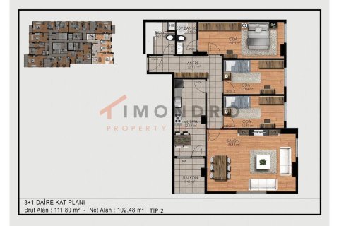 4+1 Appartement à Maltepe, Turkey No. 17487 8