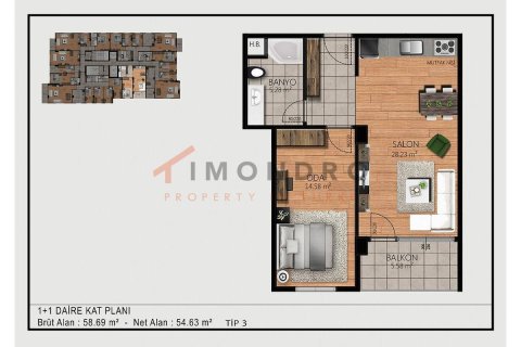 4+1 Appartement à Maltepe, Turkey No. 17487 5