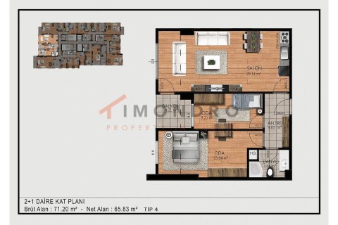 4+1 Appartement à Maltepe, Turkey No. 17487 9