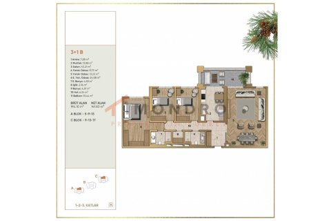 3+1 Apartment en Eyup, Turkey No. 17492 25