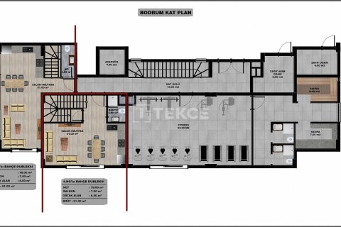 2+1 Penthouse à Alanya, Turkey No. 53654 23