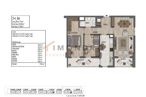 2+1 Apartment in Antalya, Turkey No. 20926 9