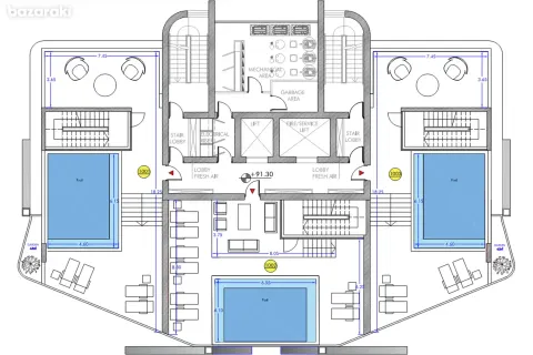 Квартира с 4 спальнями в Гермасойя, Кипр №32277 8