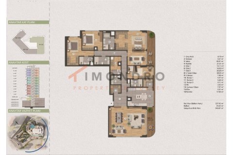 2+1 Apartment in Besiktas, Turkey No. 16923 22