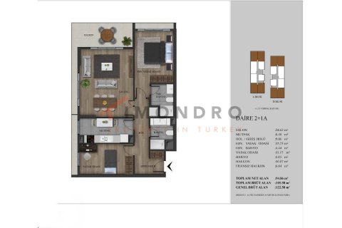 2+1 Apartment en Kâğıthane, Turkey No. 16895 11