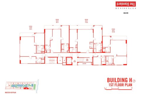 3 dormitorios Condominio  en Hua Hin, Thailand No. 1787 19