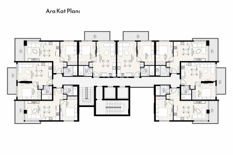 2+1 Apartment in Alanya, Turkey No. 14705 6