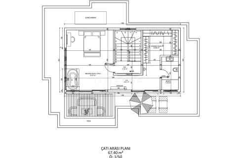 6+1 Villa in Fethiye, Turkey No. 76754 16