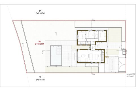 Вилла с 3 спальнями в Лимассол, Кипр №48356 6