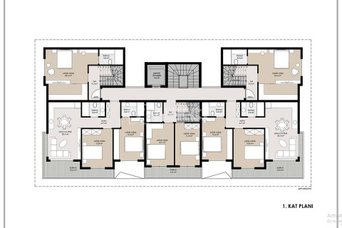 2+1 Apartment in Alanya, Turkey No. 16591 7