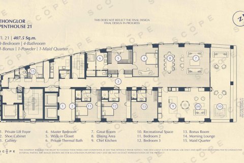 4 dormitorios House en Bangkok, Thailand No. 1874 9