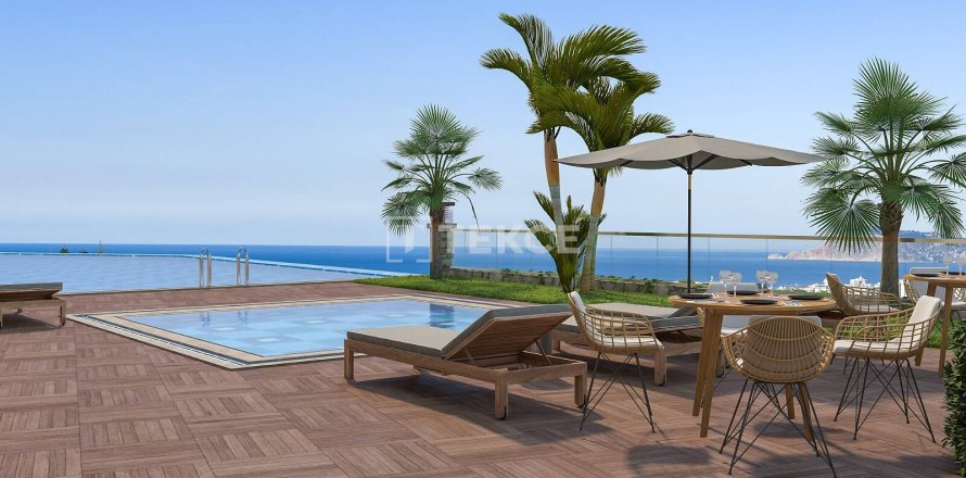 3+1 Penthouse en Alanya, Turkey No. 11047