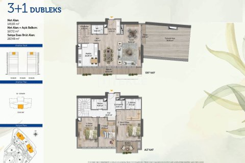 2+1 Apartment en Istanbul, Turkey No. 11439 3