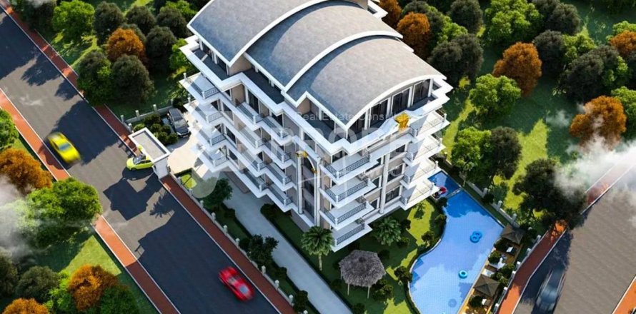 0+3 Apartment in Oba, Turkey No. 15104