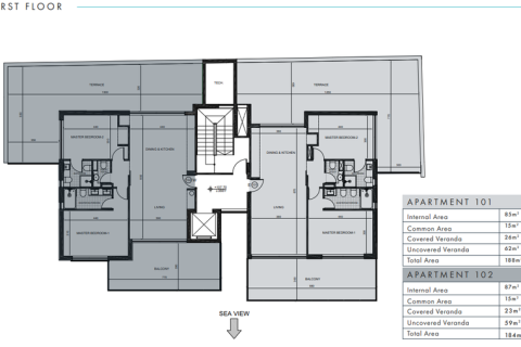 2 dormitorios Apartment en Limassol, Cyprus No. 75727 6