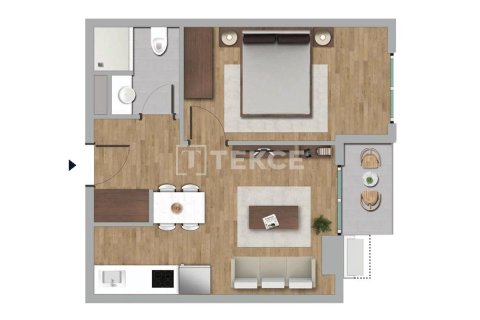 Квартира 2+1 в Стамбул, Турция №11601 12