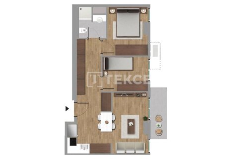 2+1 Apartment en Istanbul, Turkey No. 11601 17