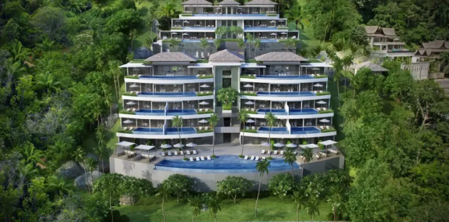 2 dormitorios Apartment en Phuket, Thailand No. 2726