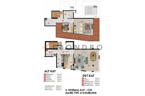 3+1 Appartement à Besiktas, Turkey No. 20611 21