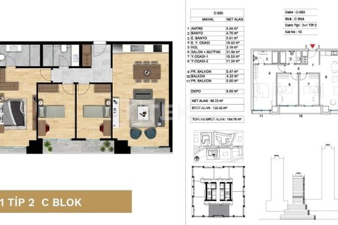 5+1 Appartement à Istanbul, Turkey No. 11274 30